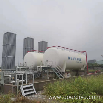 10m3 Insulated Vacuum Storage Tank for LNG